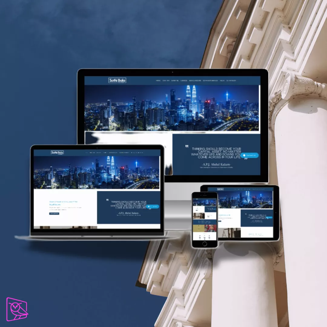 create a stunning & professional website